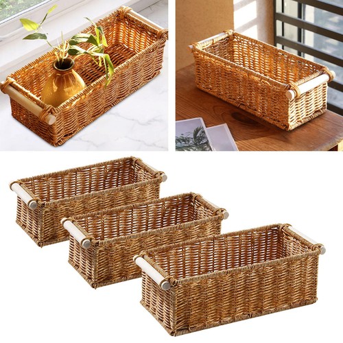 Panier rangement rotin - panier,