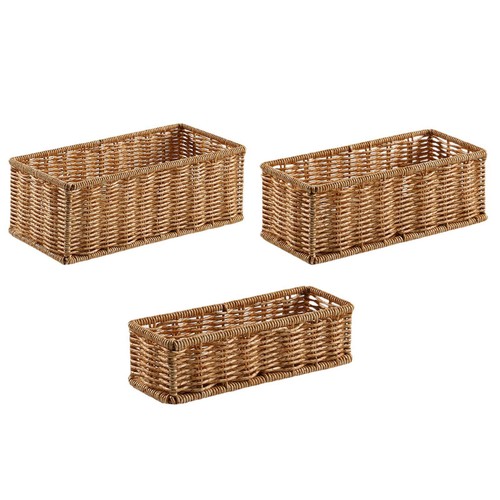 Panier rangement rotin - panier,