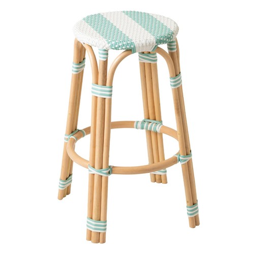 Tabouret bar rotin - de,